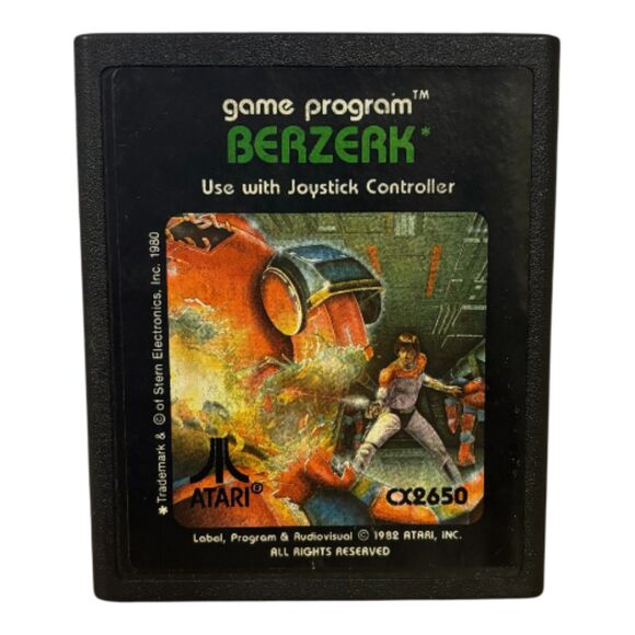 Berzerk - Atari 2600 - Cartridge Only - Tested & Works - Picture 1 of 7